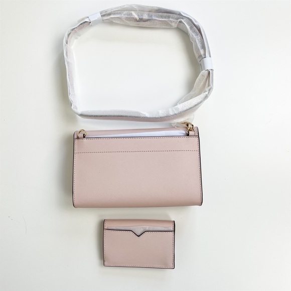 BUNDLE -  NWT - Michael Kors | Saffiano Leather 3-in-1 Crossbody AND Card Case - Picture 9 of 9